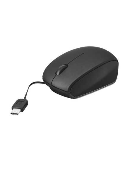 Trust 20969 mouse Ambidestro USB tipo-C Ottico 1000 DPI
