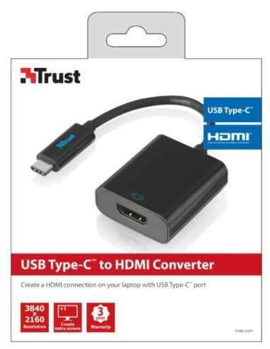 Trust 21011 adattatore grafico USB Nero