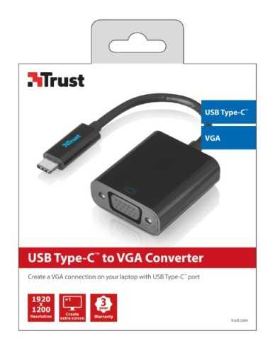 Trust 21012 adattatore grafico USB Nero