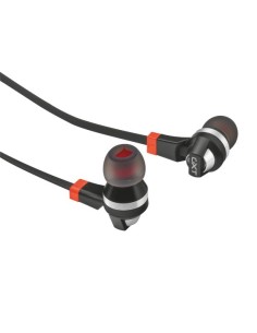 Trust GXT 308 Auricolare Cablato In-ear Giocare Nero, Rosso, Argento