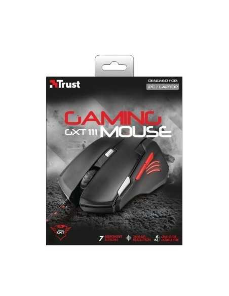 Trust GXT 111 mouse Mano destra USB tipo A 2500 DPI
