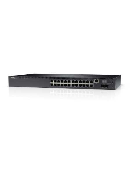 DELL PowerConnect N2024 Gestito L3 Gigabit Ethernet (10 100 1000) 1U Nero