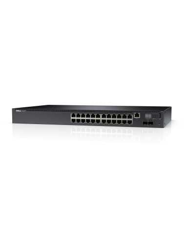 DELL PowerConnect N2024P Gestito L3 Gigabit Ethernet (10 100 1000) Supporto Power over Ethernet (PoE) 1U Nero