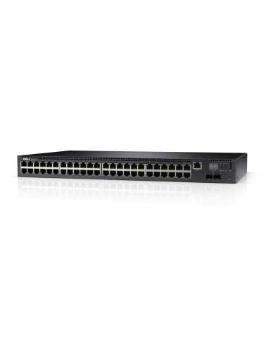 DELL PowerConnect N2048P Gestito L2+ Gigabit Ethernet (10 100 1000) Supporto Power over Ethernet (PoE) 1U Nero