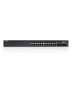 DELL PowerConnect N3024 L3 Gigabit Ethernet (10 100 1000) 1U Nero
