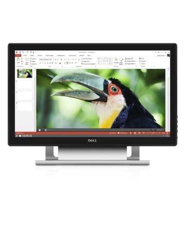 DELL S2240T 54,6 cm (21.5") 1920 x 1080 Pixel Multi-touch Nero, Argento