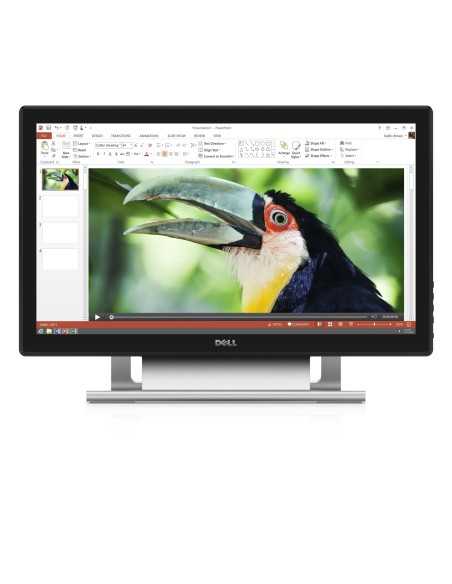 DELL S2240T 54,6 cm (21.5") 1920 x 1080 Pixel Multi-touch Nero, Argento