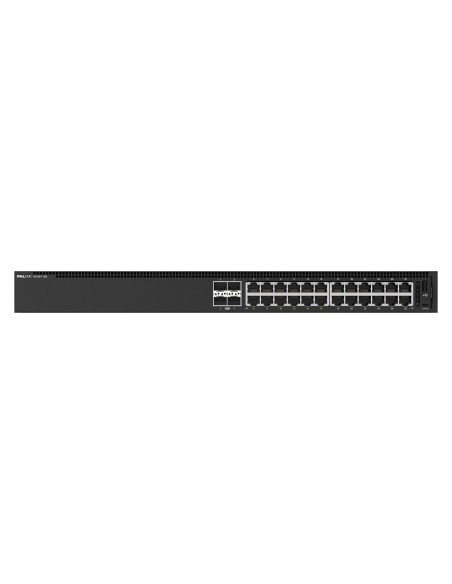 DELL N-Series N1124P-ON Gestito L2 Gigabit Ethernet (10 100 1000) Supporto Power over Ethernet (PoE) 1U Nero