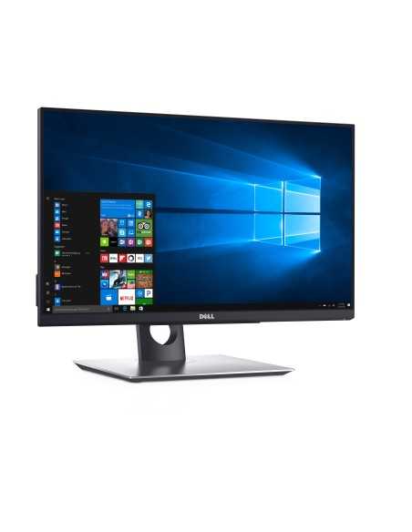 DELL P2418HT monitor touch screen 60,5 cm (23.8") 1920 x 1080 Pixel Multi-touch Da tavolo Nero, Argento
