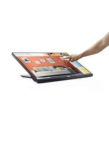 DELL P2418HT monitor touch screen 60,5 cm (23.8") 1920 x 1080 Pixel Multi-touch Da tavolo Nero, Argento