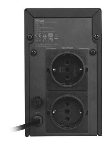 Trust Oxxtron 1000VA 1 kVA 2 presa(e) AC