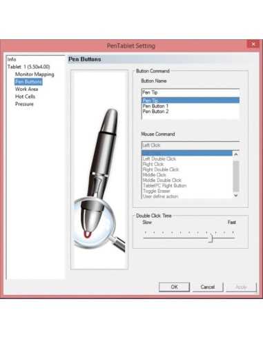Trust 21259 tavoletta grafica Nero 140 x 100 mm USB