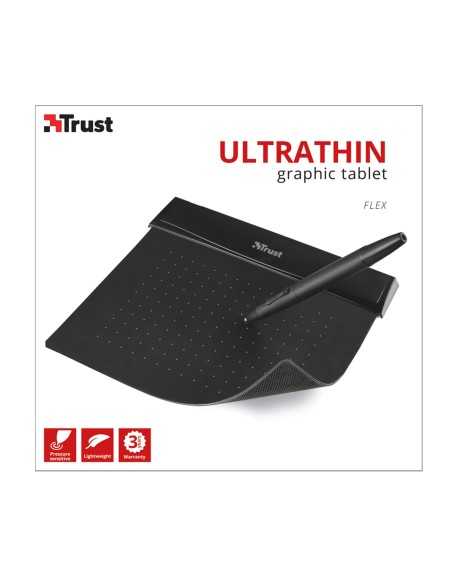 Trust 21259 tavoletta grafica Nero 140 x 100 mm USB
