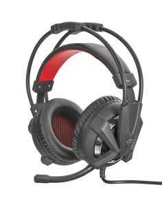 Trust GXT 353 Auricolare Cablato A Padiglione Giocare Nero, Rosso