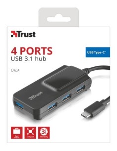 Trust Oila USB 3.2 Gen 1 (3.1 Gen 1) Type-C 5000 Mbit s Nero 2