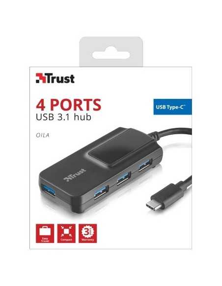 Trust Oila USB 3.2 Gen 1 (3.1 Gen 1) Type-C 5000 Mbit s Nero