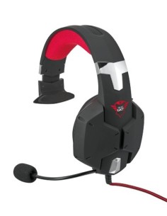Trust GXT 321 Auricolare Cablato A Padiglione Giocare Nero, Rosso