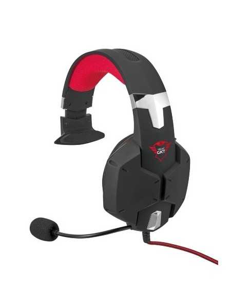 Trust GXT 321 Auricolare Cablato A Padiglione Giocare Nero, Rosso