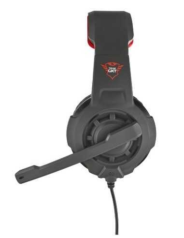 Trust GXT 784 Auricolare Cablato A Padiglione Giocare Nero, Rosso