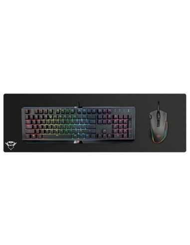 Trust GXT 758 Tappetino per mouse per gioco da computer Nero