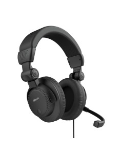 Trust Como Auricolare Cablato A Padiglione Musica e Chiamate Nero 2