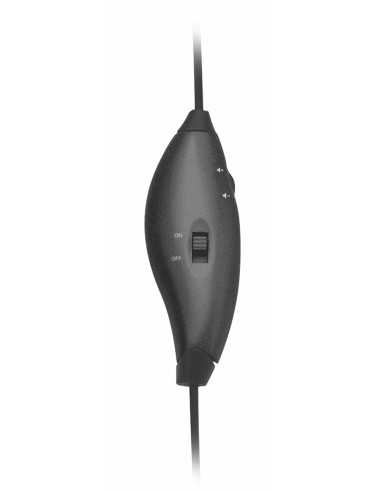 Trust 21659 cuffia e auricolare Cablato A Padiglione Musica e Chiamate Nero