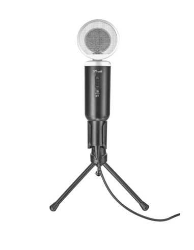 Trust 21672 microfono Nero Microfono per PC