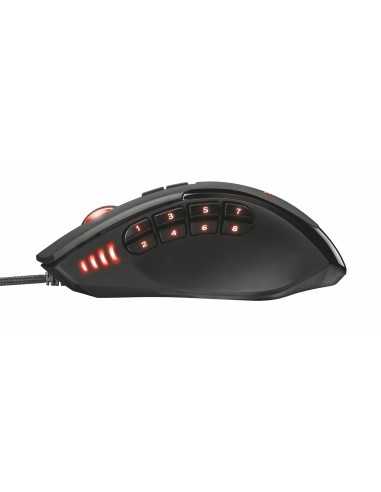 Trust Sikanda GXT 164 MMO mouse Mano destra USB tipo A Ottico 5000 DPI