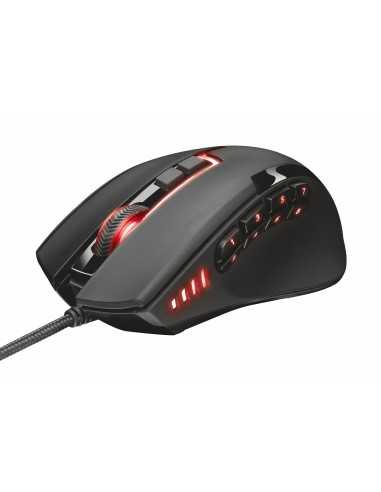 Trust Sikanda GXT 164 MMO mouse Mano destra USB tipo A Ottico 5000 DPI