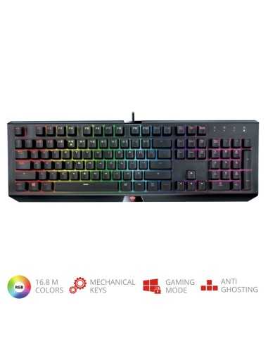 Trust GXT 890 Cada tastiera USB QWERTY Italiano Nero