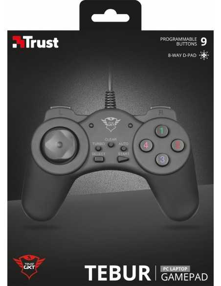 Trust GXT 510 TEBUR Nero USB Gamepad Digitale PC