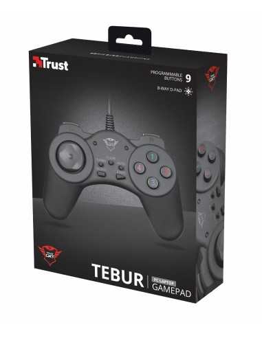 Trust GXT 510 TEBUR Nero USB Gamepad Digitale PC