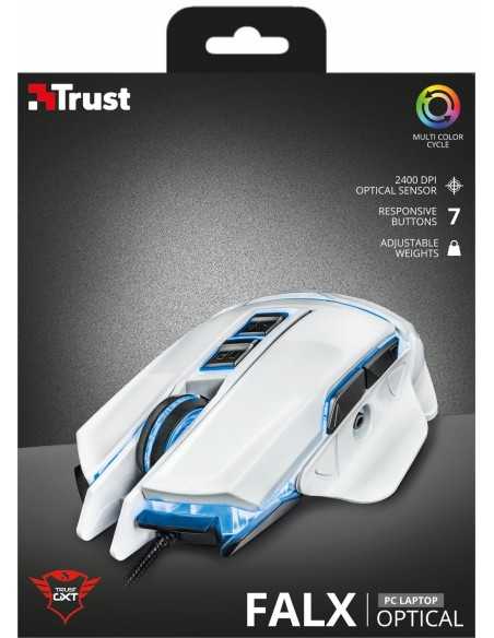Trust GXT 154 FALX mouse Mano destra USB tipo A Ottico 2400 DPI