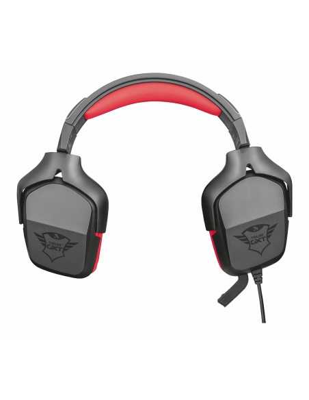 Trust GXT 344 CREON Auricolare Cablato A Padiglione Giocare Nero, Rosso