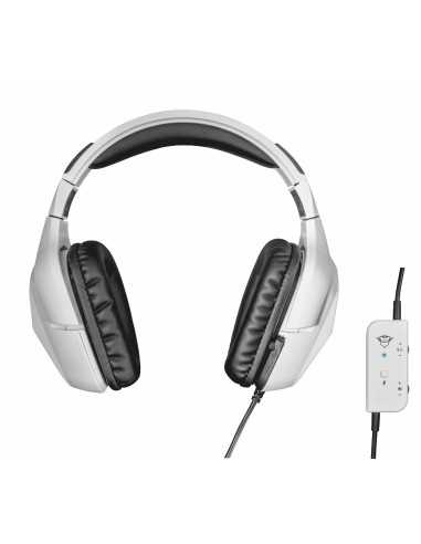 Trust GXT 345 CREON 7.1 Auricolare Cablato A Padiglione Giocare USB tipo A Bianco