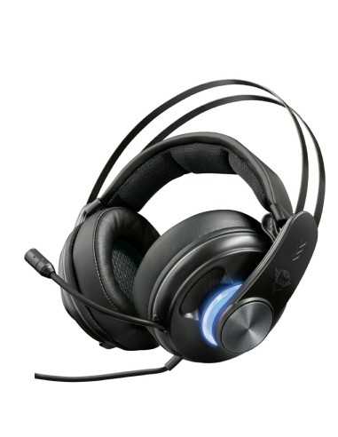 Trust GXT 383 Dion Auricolare Cablato A Padiglione Giocare USB tipo A Nero