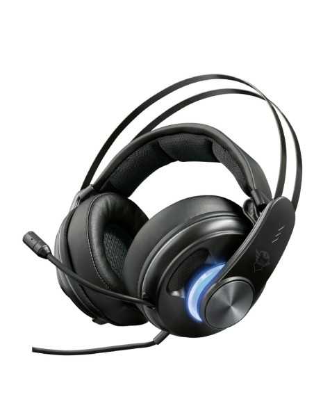 Trust GXT 383 Dion Auricolare Cablato A Padiglione Giocare USB tipo A Nero