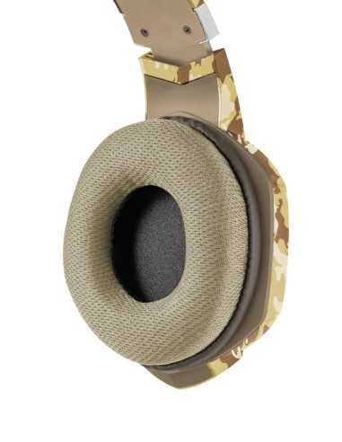 Trust GXT 322D Carus Auricolare Cablato A Padiglione Giocare Mimetico