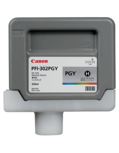 Canon PFI-302PGY cartuccia d'inchiostro Originale Grigio per foto