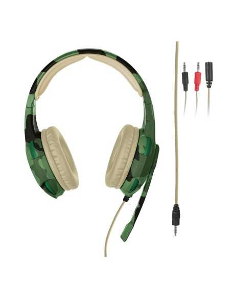 Trust GXT 310C Radius Auricolare Cablato A Padiglione Giocare Mimetico