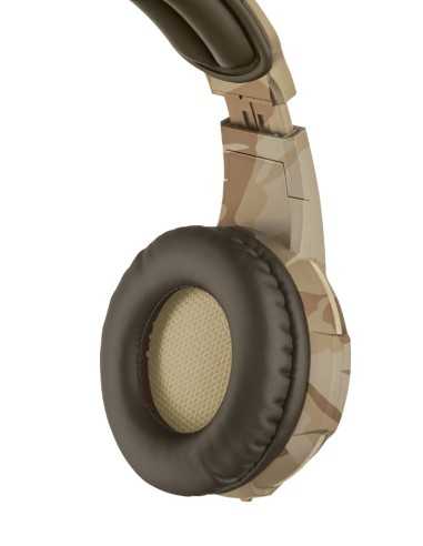 Trust GXT 310D Radius Auricolare Cablato A Padiglione Giocare Mimetico