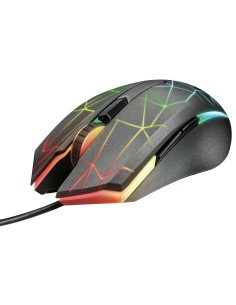 Trust GXT 170 Heron RGB RB6 edition mouse Mano destra USB tipo A Ottico 7000 DPI