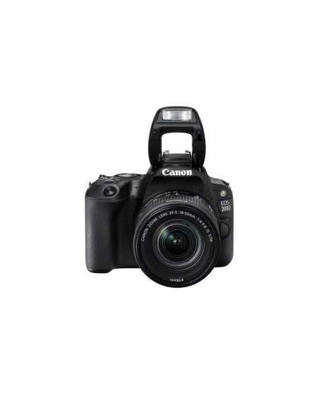 Canon EOS 200D + EF-S 18-55mm 4.0-5.6 IS STM Kit fotocamere SLR 24,2 MP CMOS 6000 x 4000 Pixel Nero