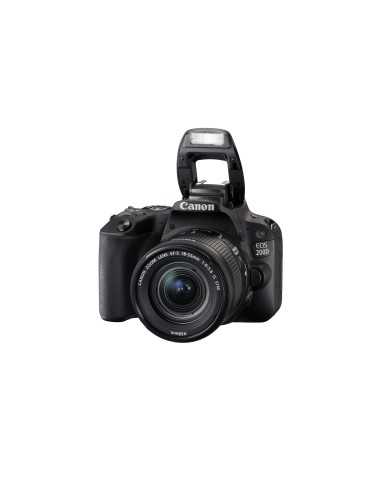 Canon EOS 200D + EF-S 18-55mm 4.0-5.6 IS STM Kit fotocamere SLR 24,2 MP CMOS 6000 x 4000 Pixel Nero