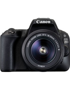 Canon EOS 200D + EF-S 18-55mm f 3.5-5.6 III Kit fotocamere SLR 24,2 MP CMOS 6000 x 4000 Pixel Nero