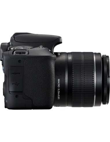 Canon EOS 200D + EF-S 18-55mm f 3.5-5.6 III Kit fotocamere SLR 24,2 MP CMOS 6000 x 4000 Pixel Nero