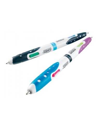 Maped Twin Tip Nero, Blu, Verde, Rosso Penna a sfera 1 pz