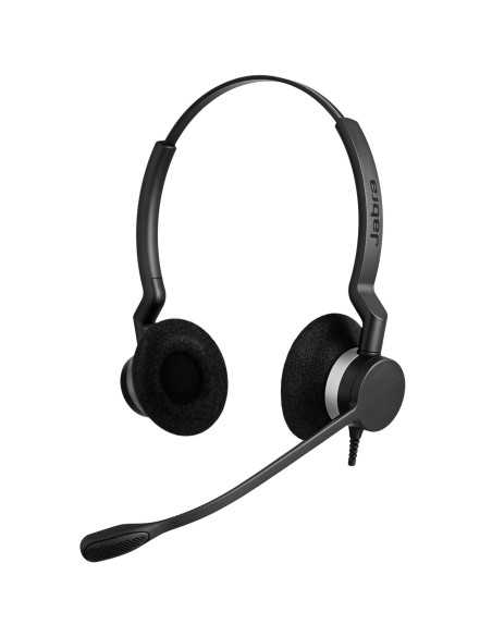 Jabra Biz 2300 Duo Auricolare Cablato A Padiglione Ufficio Nero