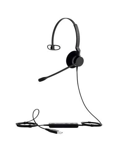 Jabra Biz 2300 USB Microsoft Lync Mono Auricolare Cablato A Padiglione Ufficio USB tipo A Nero