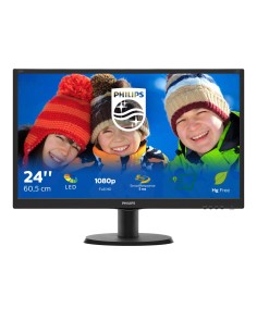 Philips V Line Monitor LCD con SmartControl Lite 240V5QDSB 00